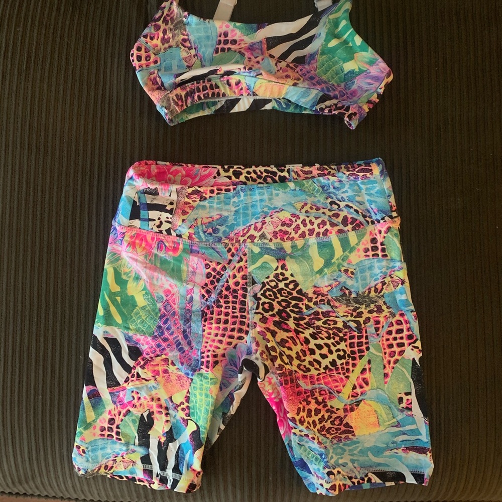 Funky Shorts and tank
